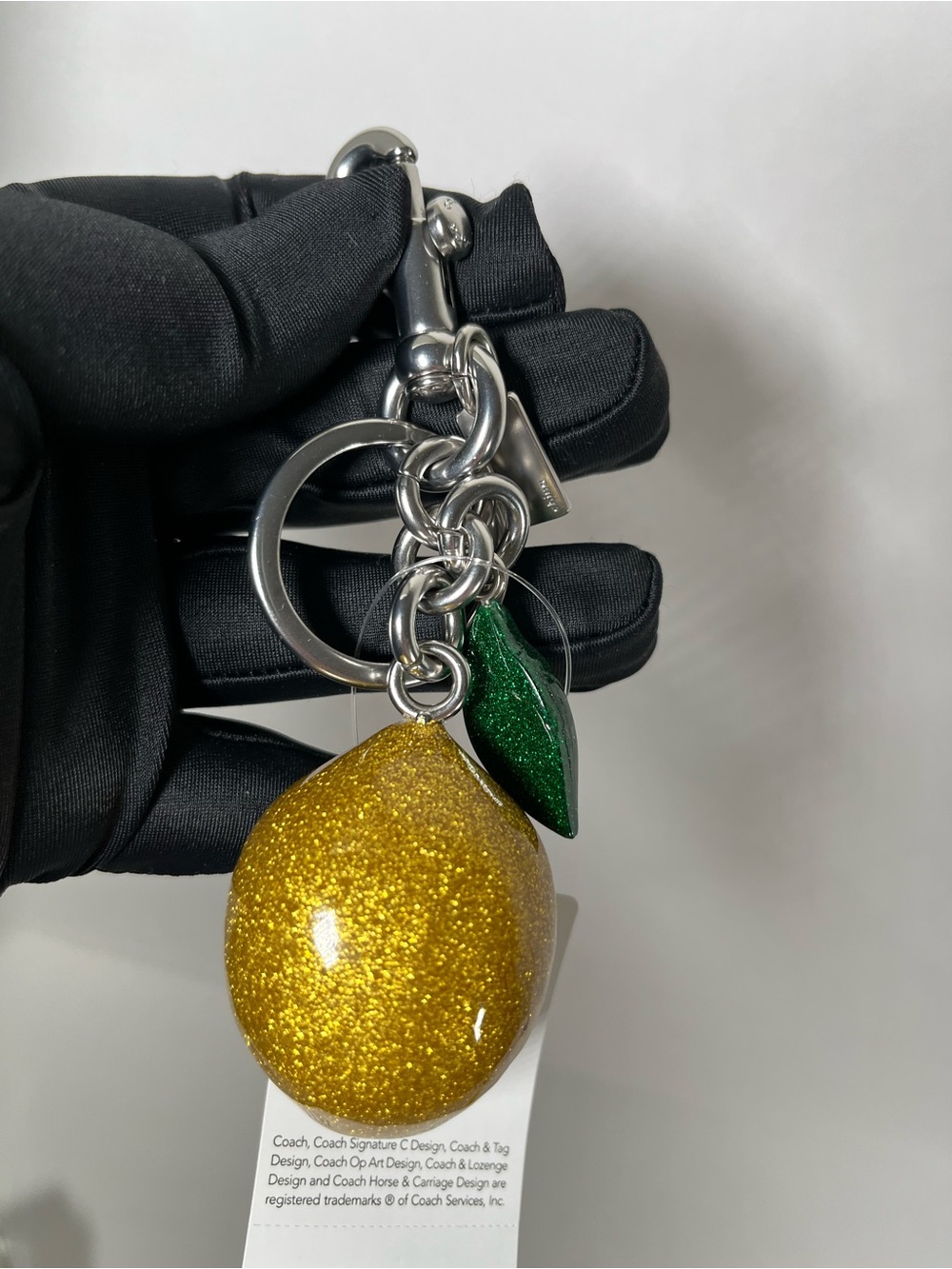 Coach Lemon Bag Charm CAO52